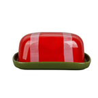 Beurrier rouge rayé rose et vert – Sema