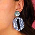 Boucles d’oreilles Alice Bleu – Odette