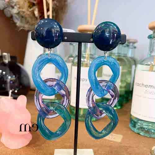 BO Clip Maillon Blue Lagon F Bramli