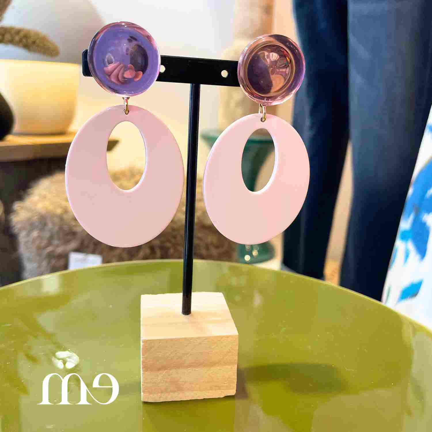 BO Clip Palma rose F Bramli