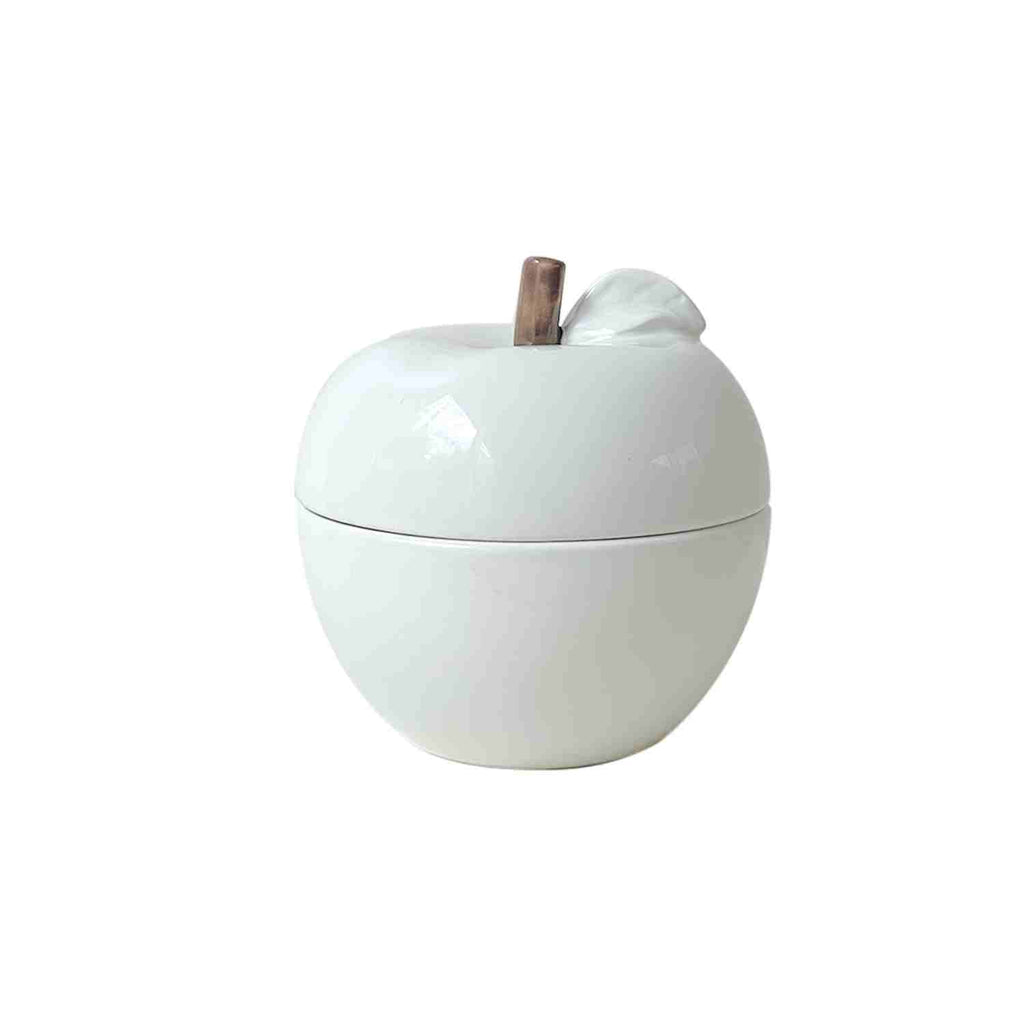 Bougie pomme en céramique