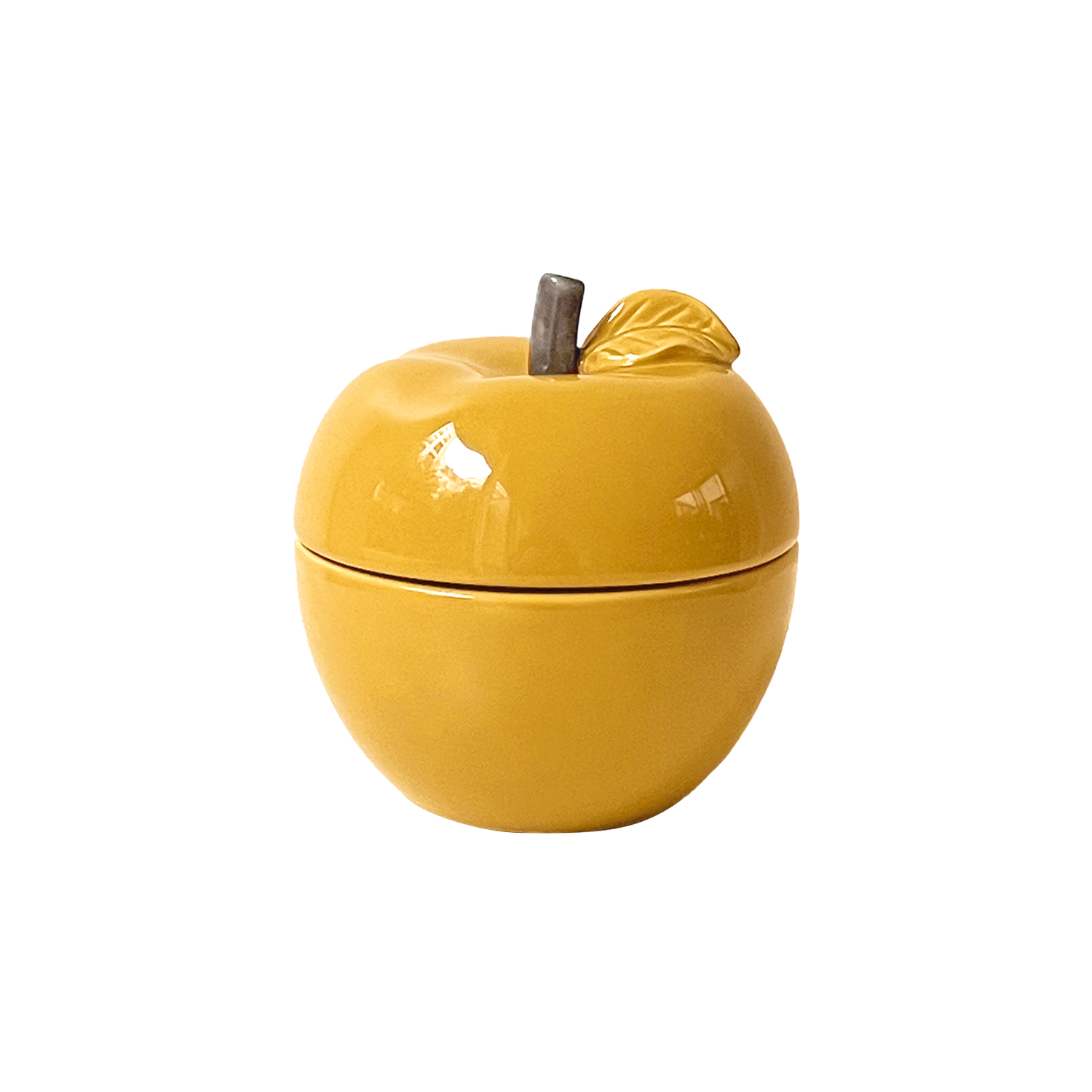 Bougie pomme en céramique