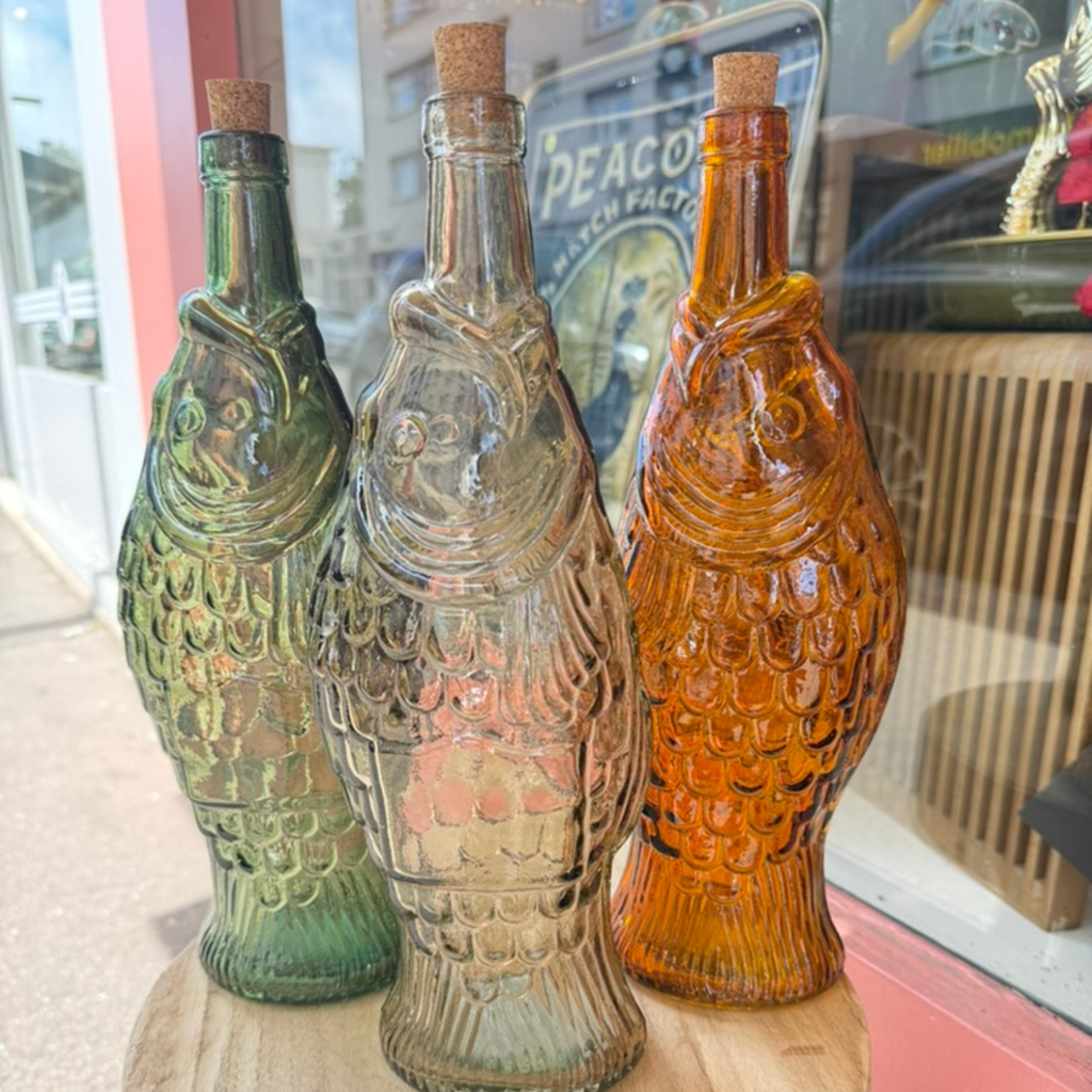 Bouteille Poisson en verre 1,1 L