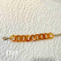 Bracelet maillon fin ambre F Bramli