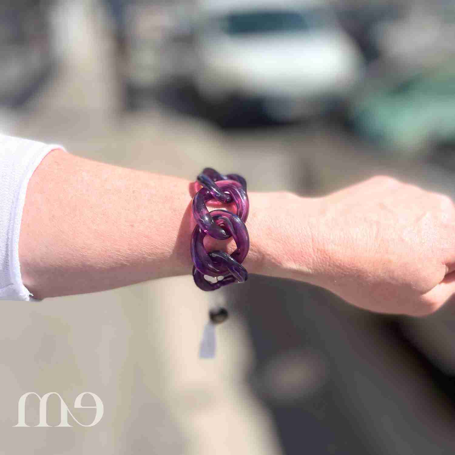 Bracelet maillon Violine