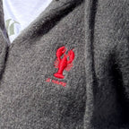 Gilet sans manches à capuche Homard Le Havre – Marron glacé