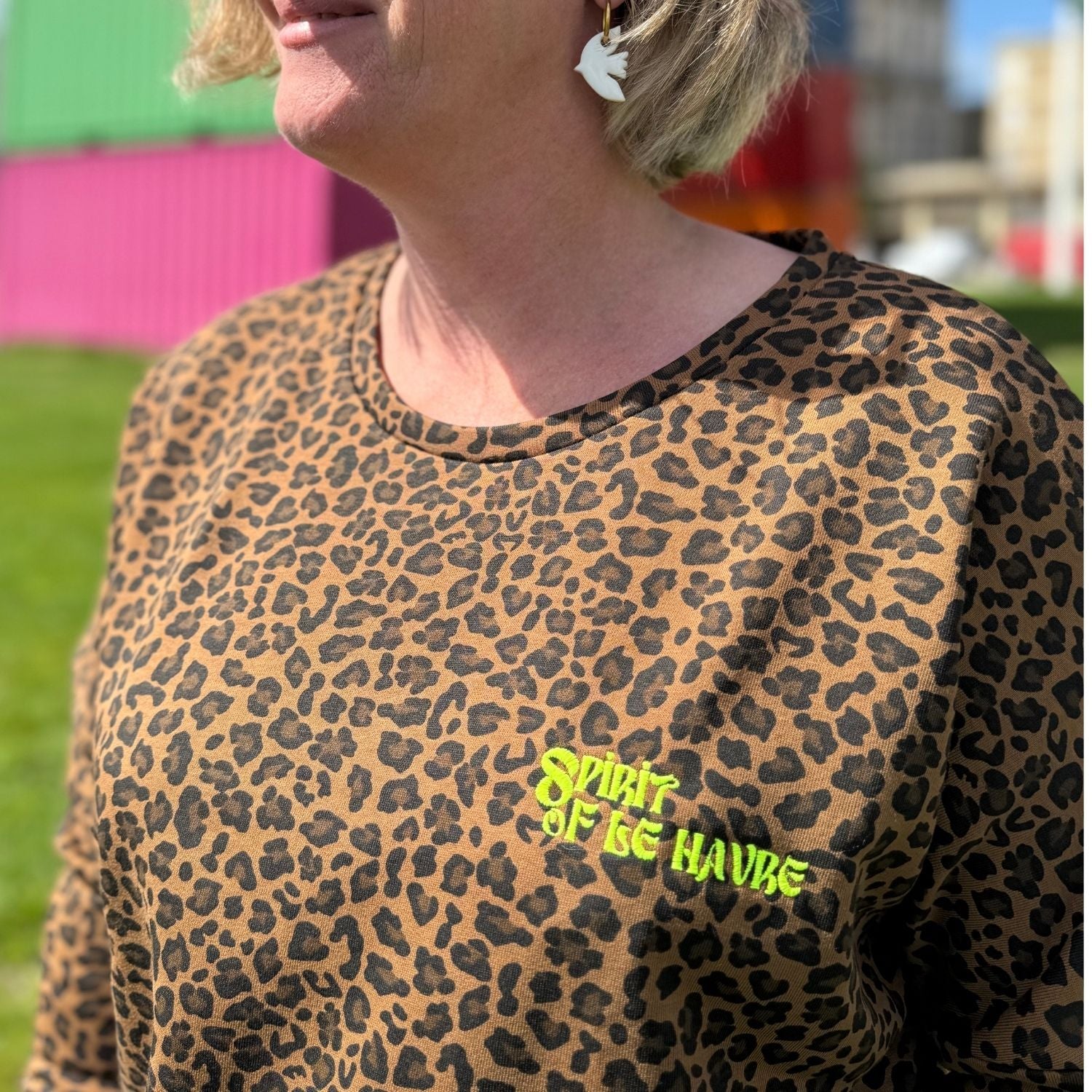 Sweat Sonia Léopard Spirit of Le Havre – Anouk & Ninon