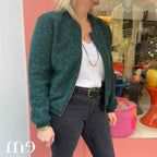 Veste bombers Vegas effet laine