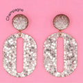 Boucles d’oreilles Alice champagne – Clips