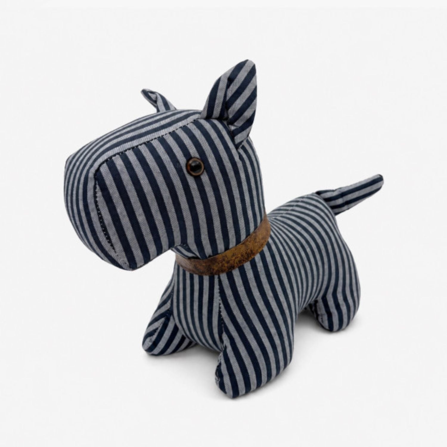 Cale-porte chien rayé