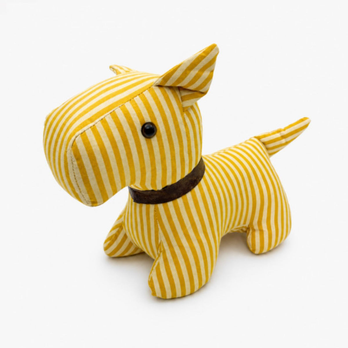 Cale-porte chien rayé