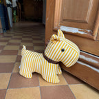 Cale-porte chien rayé