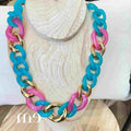 Collier maillon Agnès f Bramli