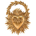 Ex-voto couronne dorée