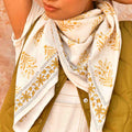 Foulard Galatie Écru – Byzantine