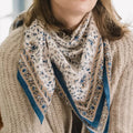 Foulard Folk Story Crème – Bindi Atelier