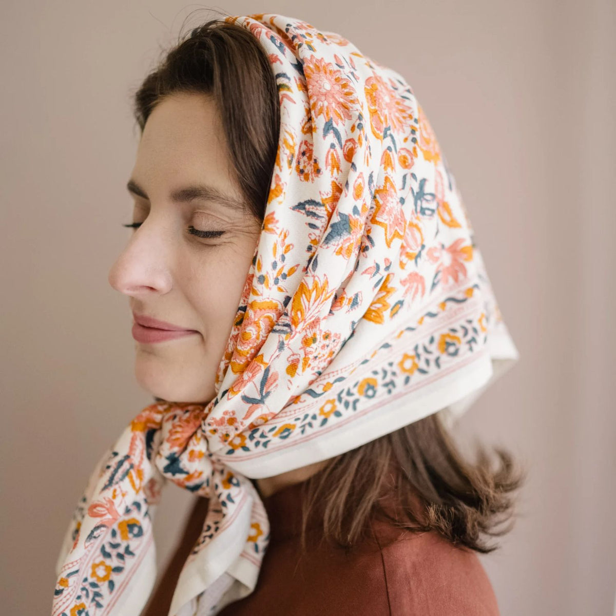 Foulard Goa Folk – Bindi Atelier