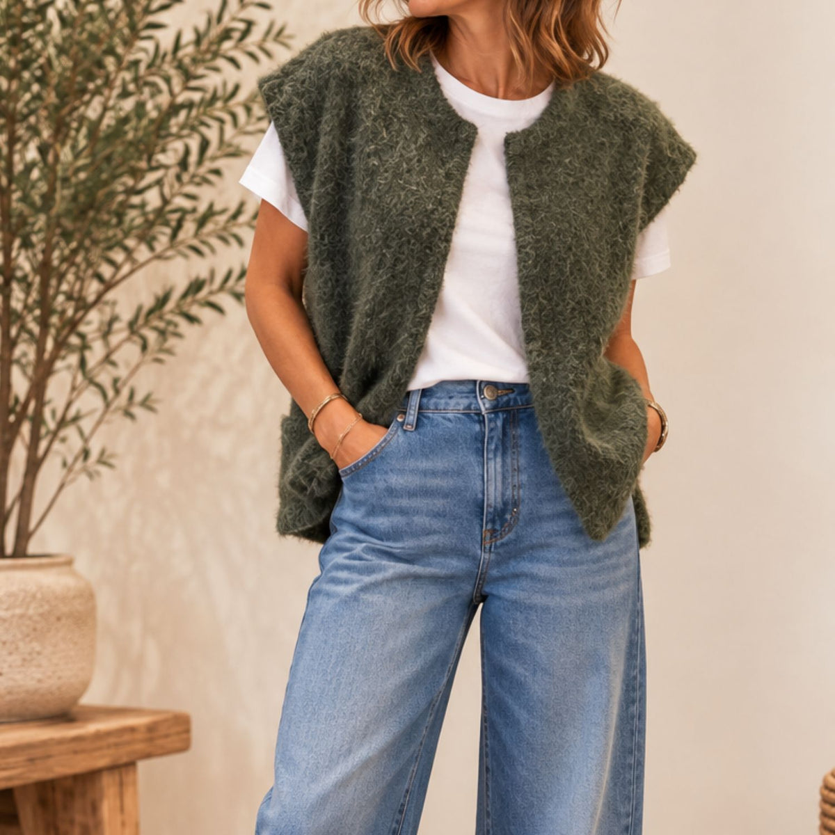 Gilet sans manches Maud