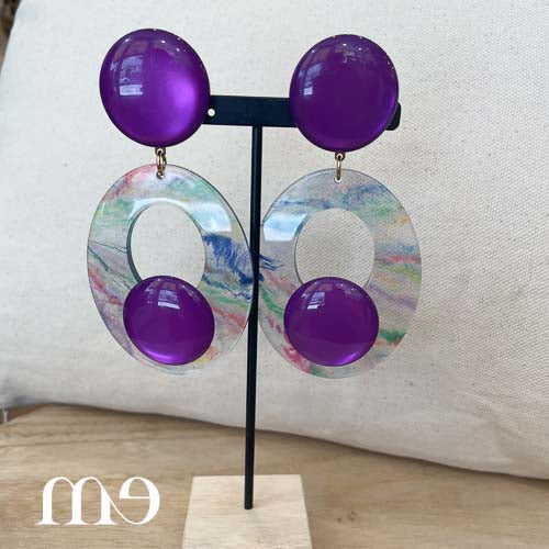 BO Clip Patou violet F Bramli