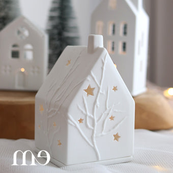 Maison photophore de Noël Räder