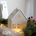 Photophore Chalet en porcelaine Räder