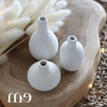 Mini vases en grès (set de 3)