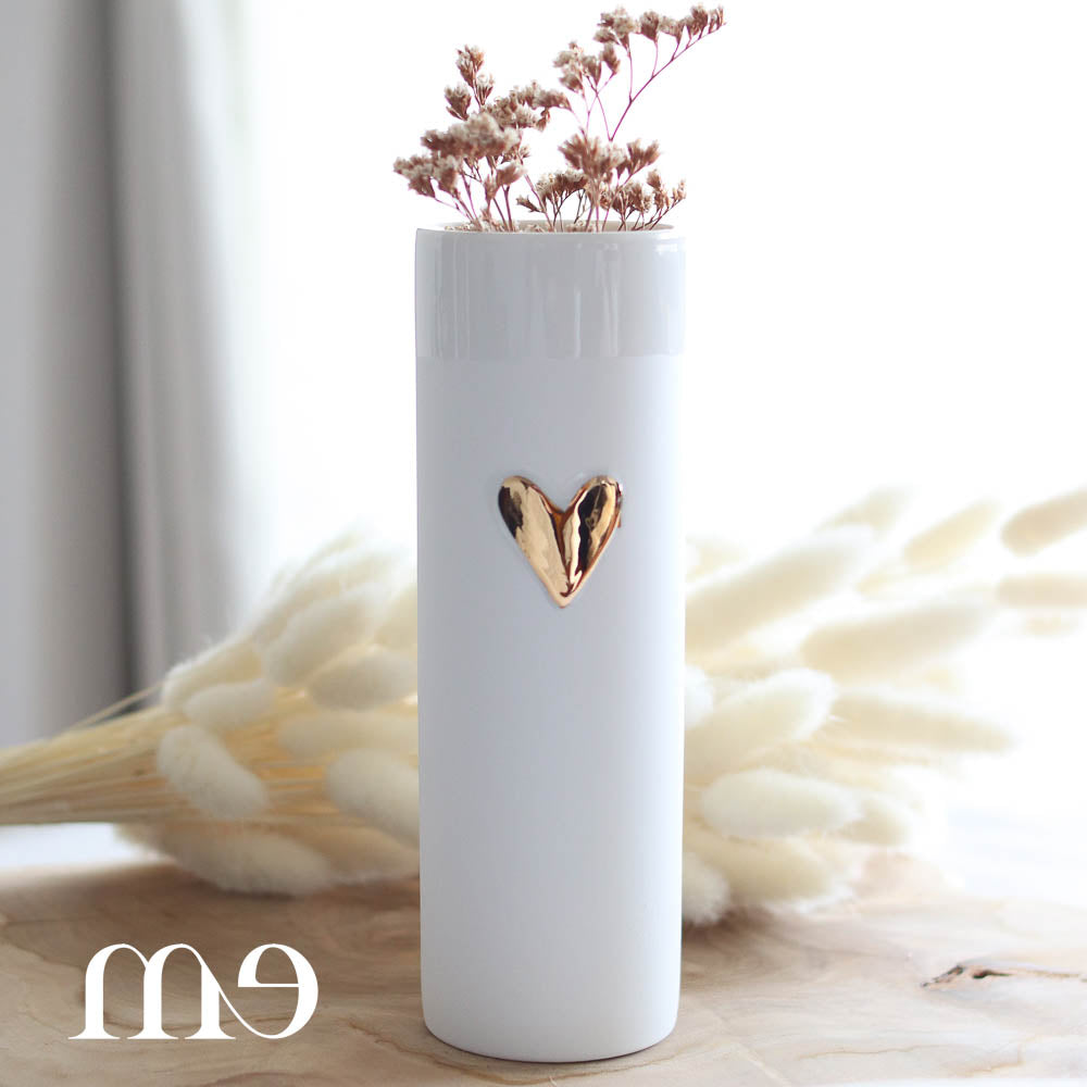 Vase coeur doré - Räder