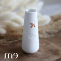 Vase Leaf en porcelaine et or Räder