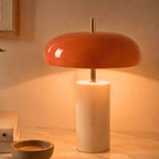 Lampe Arty terracotta et beige 