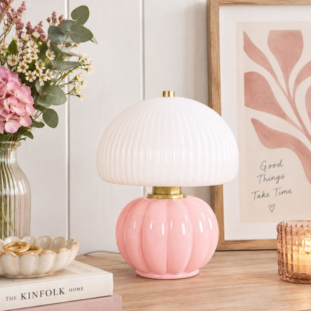 Lampe Madeleine Rose 