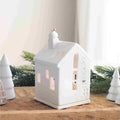 Maison photophore Père Noël dans la cheminée – Räder