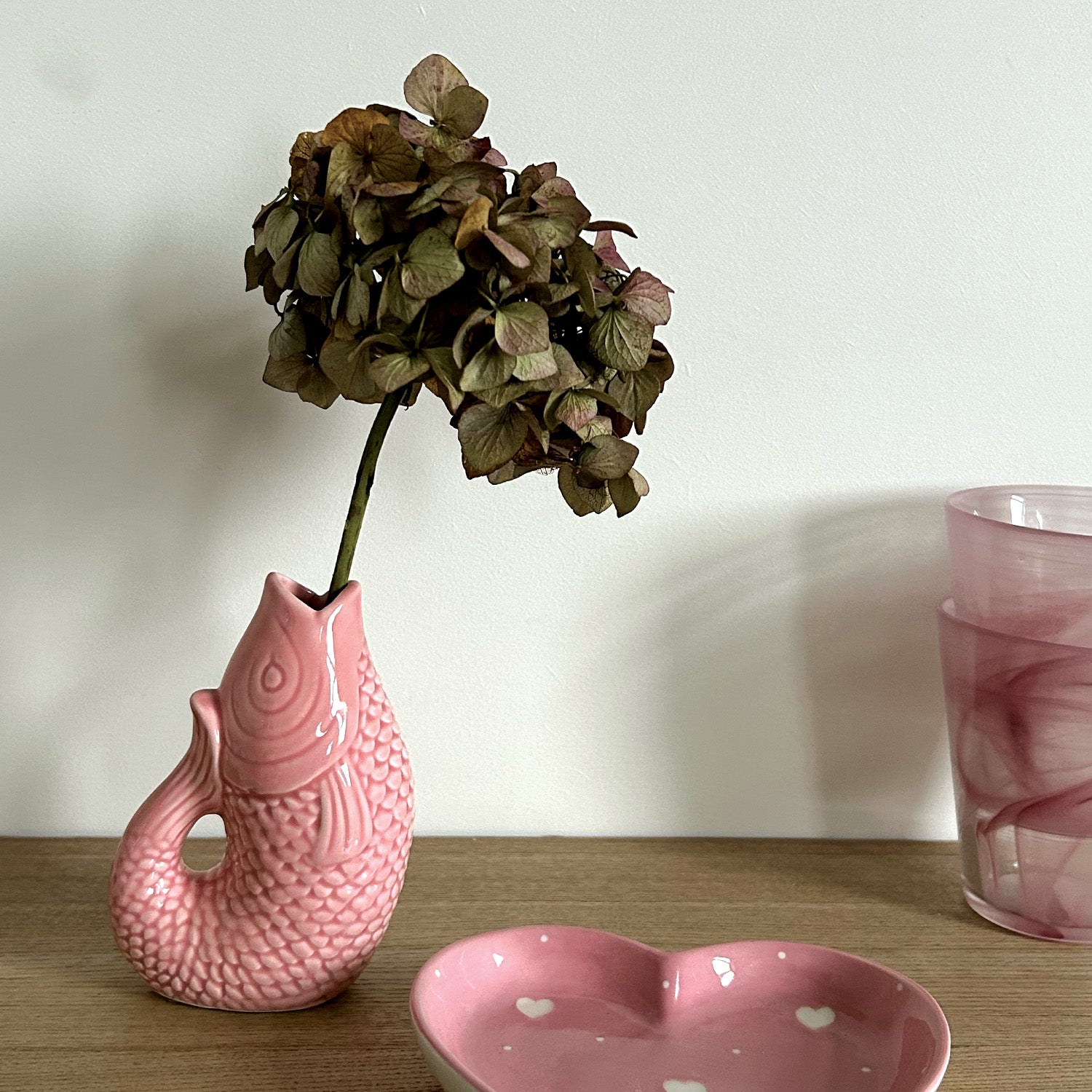 Mini vase poisson