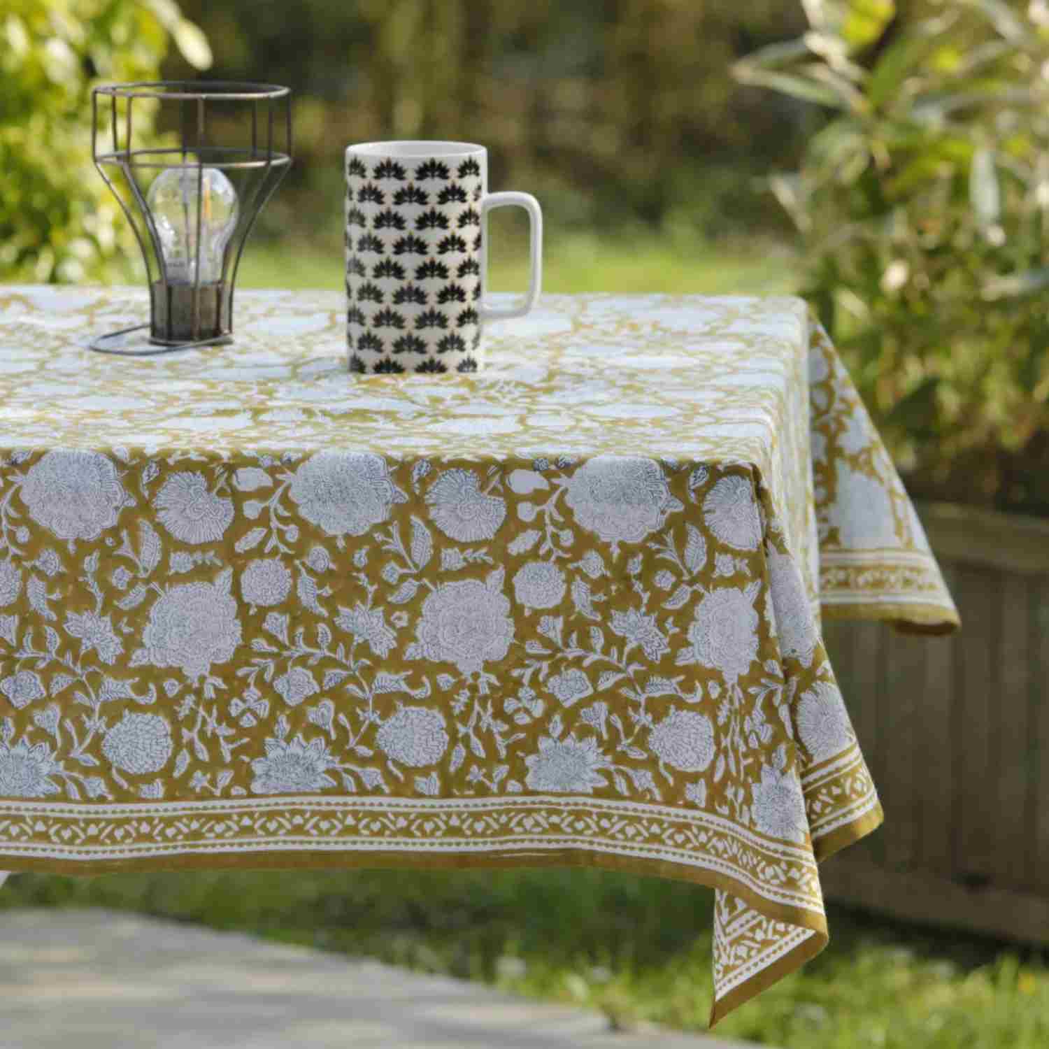 Nappe Indy Absynthe 170x250cm