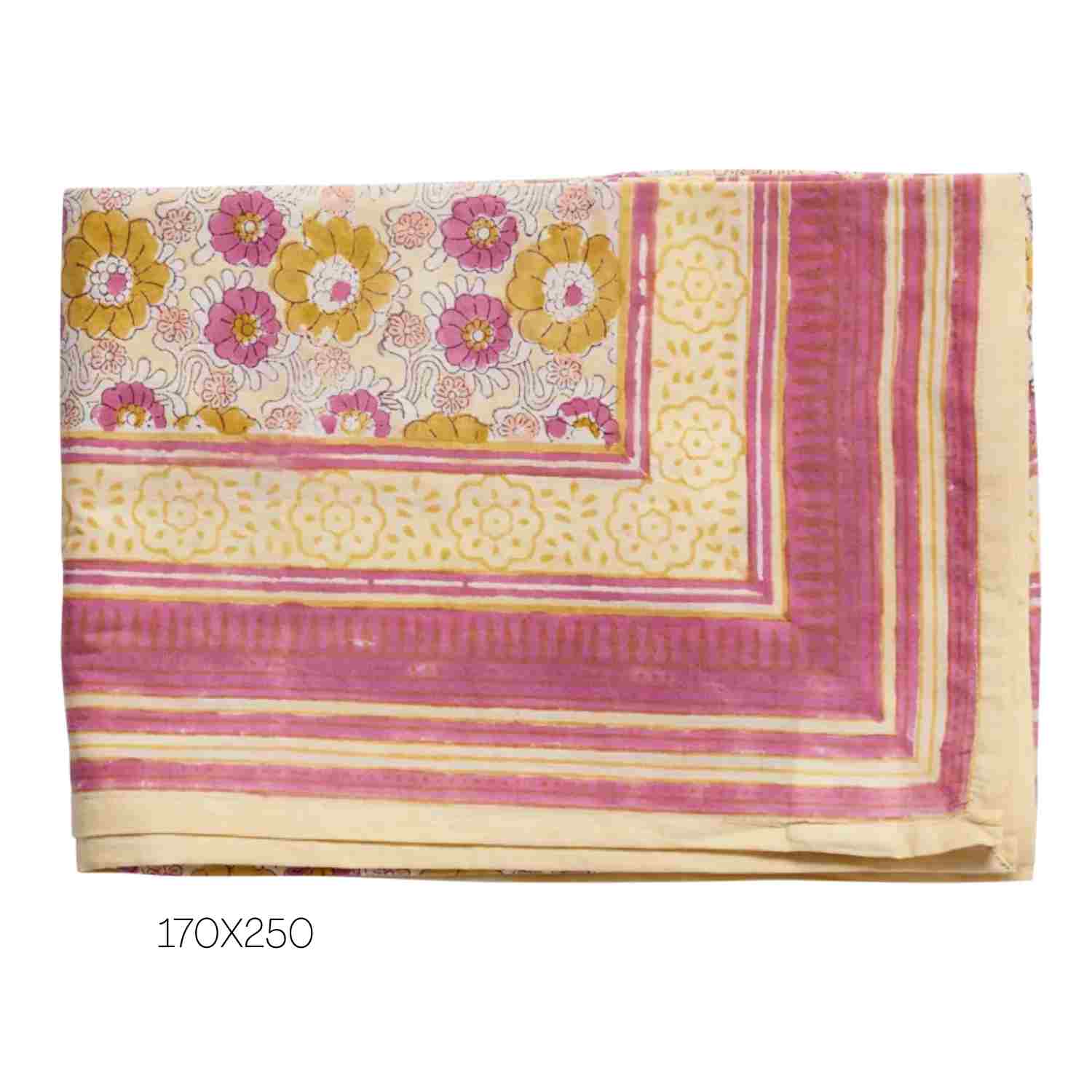 Nappe Pravar Cassis 170 x 250 cm – Bonheur du Jour