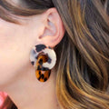 Boucles d’oreilles Duo Écaille – Odette