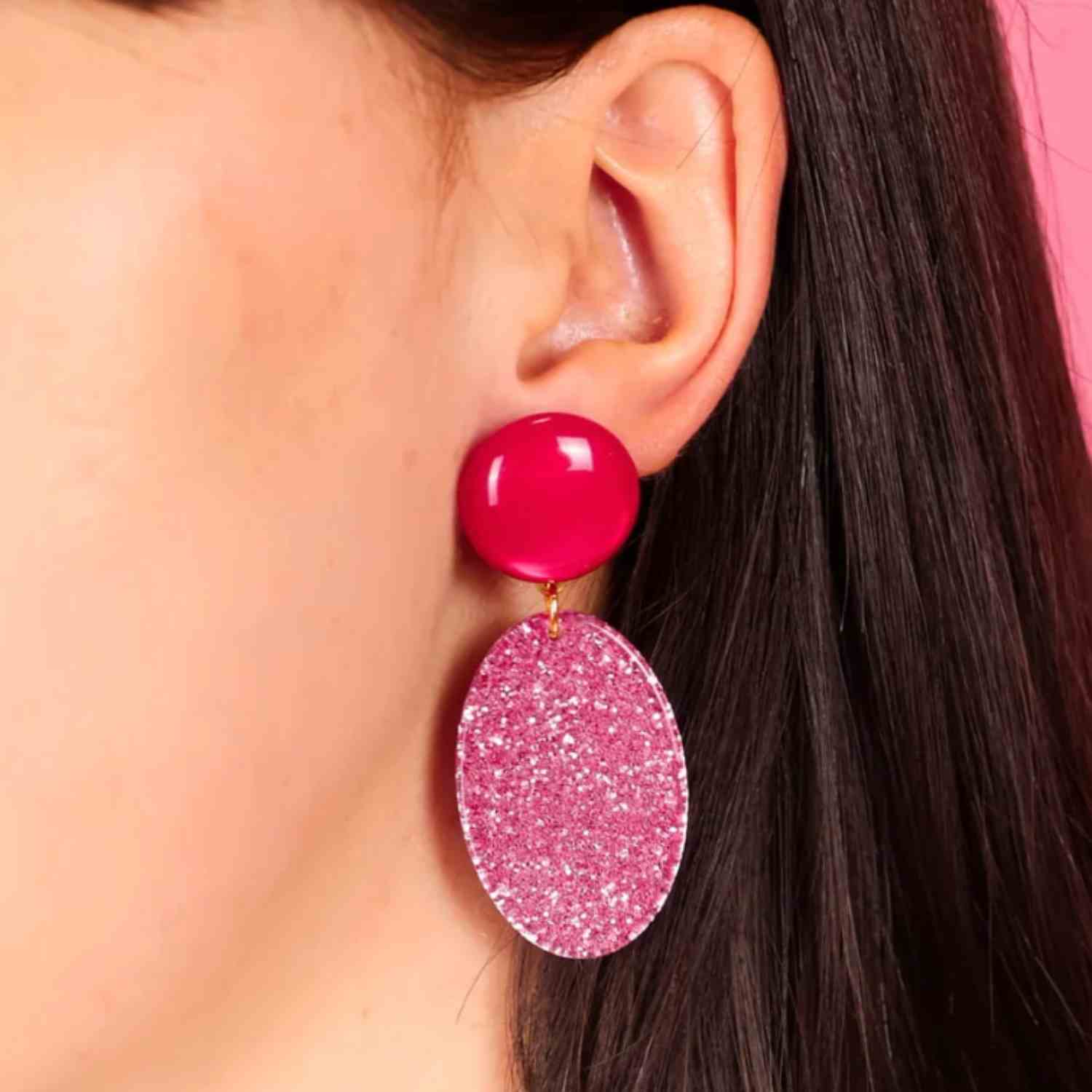 Boucles d’oreilles Lina Framboise – Odette