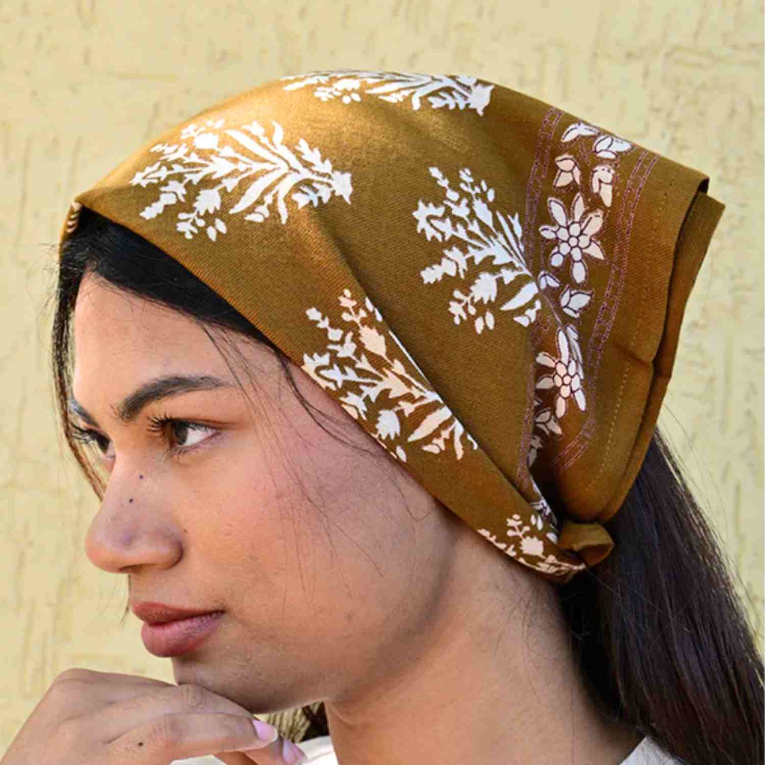 Foulard Galatie Tabac – Byzantine