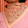 Foulard Tulipa Rose – Byzantine