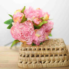 Bouquet de pivoines rose 