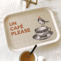 Plateau « un café please » Barnabé aime le café