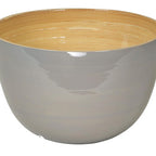 Saladier en bambou laqué 22x14 cm Albert