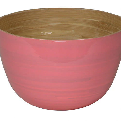 Saladier en bambou laqué 22x14 cm Albert