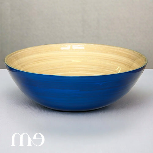 Saladier en bambou laqué 26x8 cm Albert