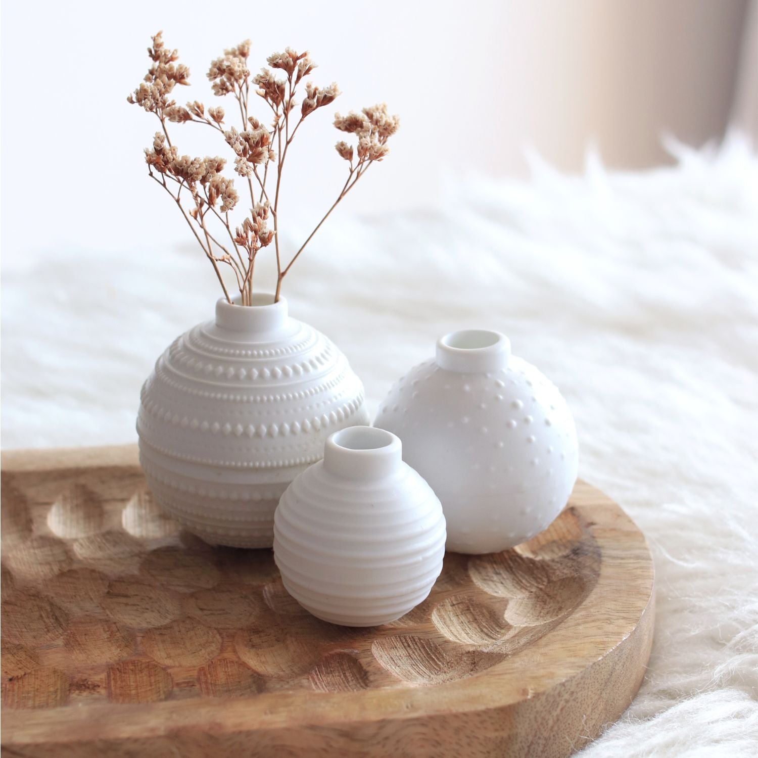 Set de 3 Vases Ronds Perles – Räder