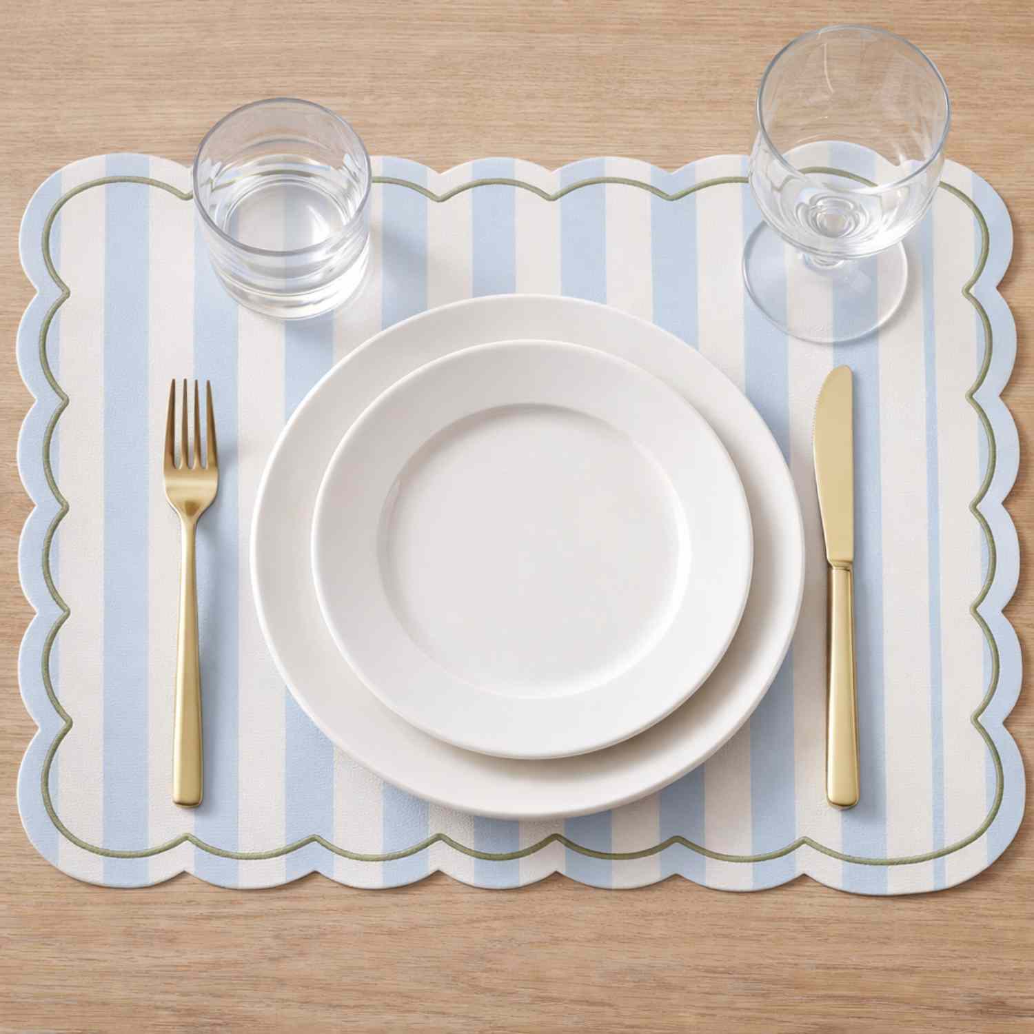 Set de table Roméo – rayure bleu