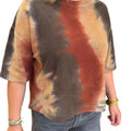 Sweat Tie and Dye Ocre – Coton bouclette