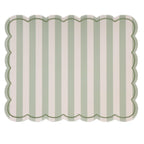 Set de table Roméo – rayure matcha