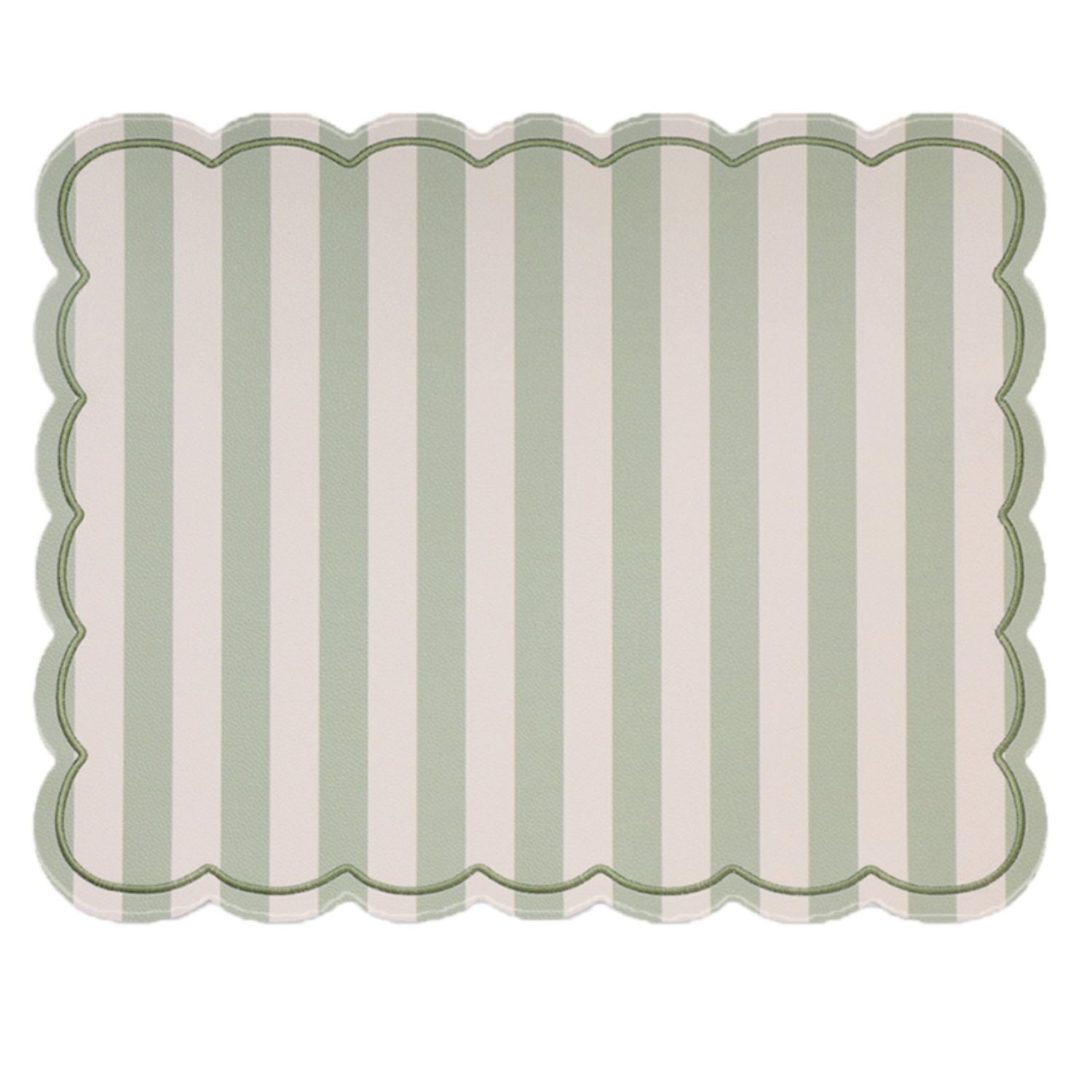 Set de table Roméo – rayure matcha