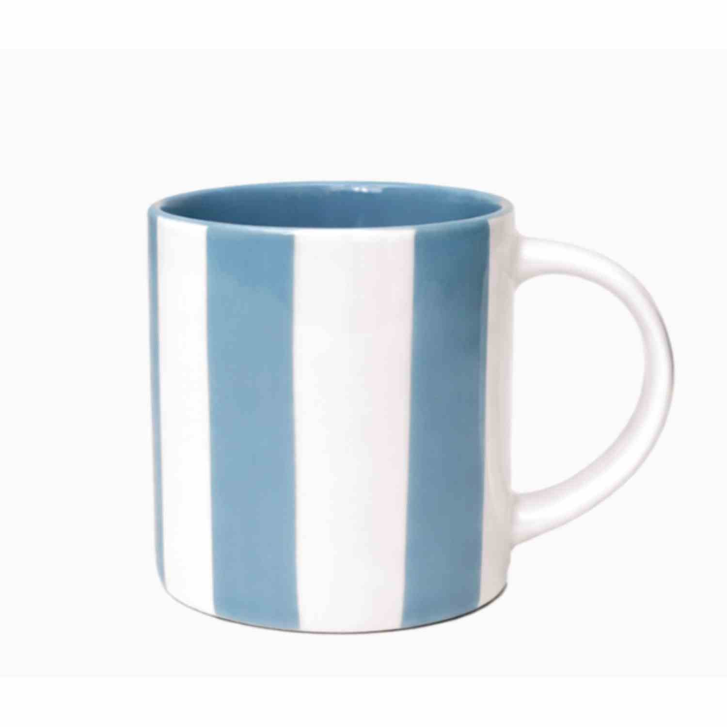 Tasse expresso Chichou rayée bleu clair