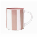 Tasse expresso Chichou rayée rose